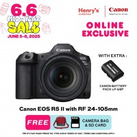 Canon EOS R5 II with RF 24-105mm
