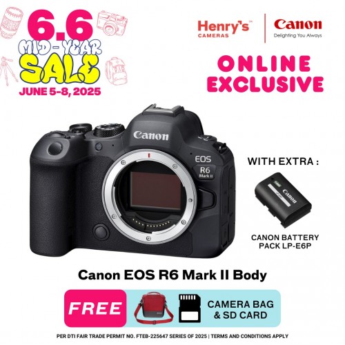 Canon EOS R6 Mark II Body