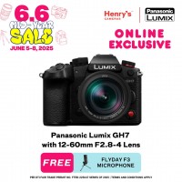 Panasonic Lumix GH7 with 12-60mm F2.8-4 Lens