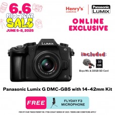 Panasonic Lumix G DMC-G85 with 14-42mm Kit Lens