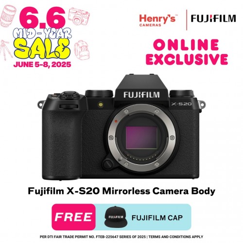 Fujifilm X-S20 Mirrorless Camera Body