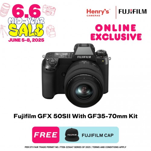 Fujifilm GFX 50SII With GF35-70mm Kit
