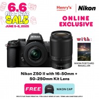 Nikon Z50 II with 16-50mm + 50-250mm Kit Lens
