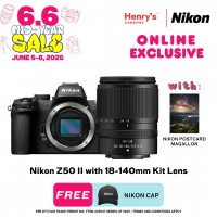 Nikon Z50 II with 18-140mm Kit Lens