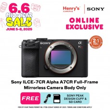Sony ILCE-7CR Alpha A7CR Full-Frame Mirrorless Camera Body Only