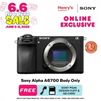 Sony Alpha A6700 Body Only