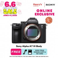 Sony Alpha A7 III Body