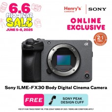 Sony ILME-FX30 Body Digital Cinema Camera