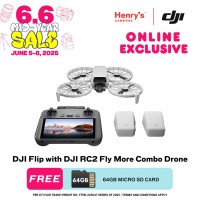DJI Flip with DJI RC2 Fly More Combo Drone