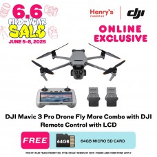 DJI Mavic 3 Pro Drone Fly More Combo with DJI Remote Control with LCD