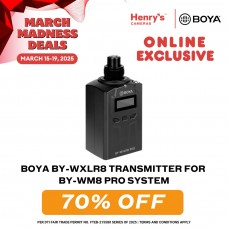 BOYA BY-WXLR8 TRANSMITTER FOR BY-WM8 PRO SYSTEM