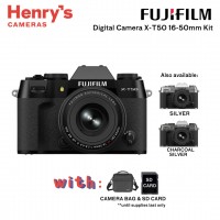 Fujifilm X-T50 16-50mm Kit Digital Mirrorless Camera