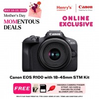 Canon EOS R100 with 18-45mm STM Kit