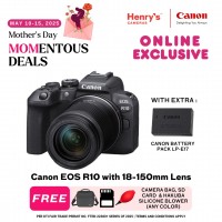 Canon EOS R10 Mirrorless Camera with 18-150mm Lens