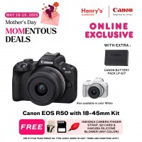 Canon EOS R50 with 18-45mm Kit