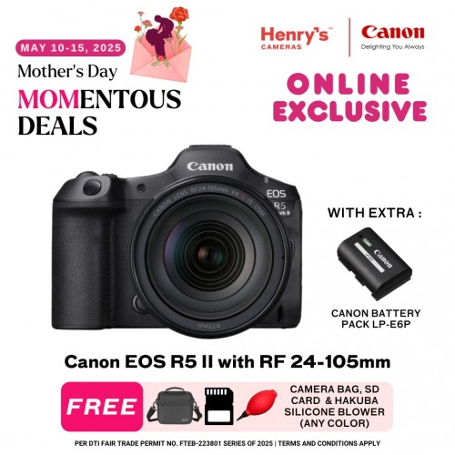 Canon EOS R5 II with RF 24-105mm