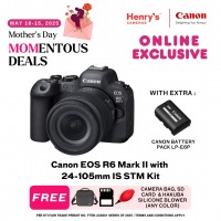 Canon EOS R6 Mark II with 24-105mm IS STM Kit