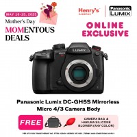 Panasonic Lumix DC-GH5S Mirrorless Micro 4/3 Camera Body