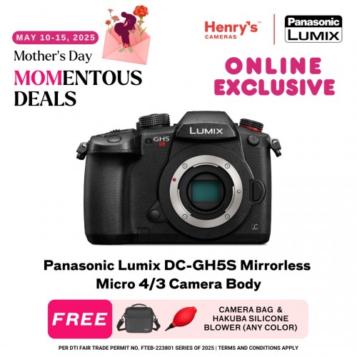 Panasonic Lumix DC-GH5S Mirrorless Micro 4/3 Camera Body