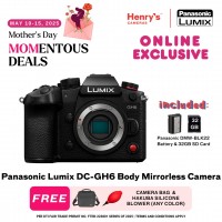 Panasonic Lumix DC-GH6 Body Mirrorless Camera