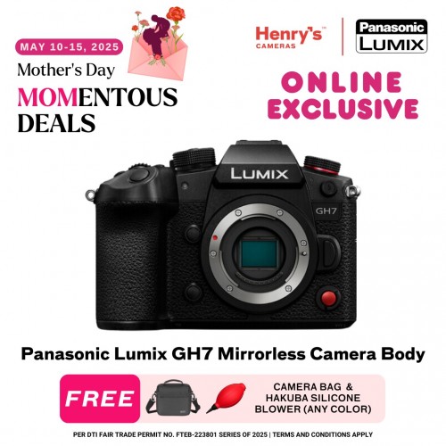 Panasonic Lumix GH7 Mirrorless Camera Body Only