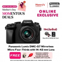 Panasonic Lumix DMC-G7 Mirrorless Micro Four-Thirds with 14-42 mm Lens