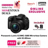 Panasonic Lumix G DMC-G85 Mirrorless Camera with 12-60mm