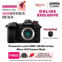 Panasonic Lumix DMC-G9 Mirrorless Micro 4/3 Camera Body