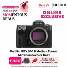 Fujifilm GFX 100 II Medium Format Mirrorless Camera Body [Pre-Order]