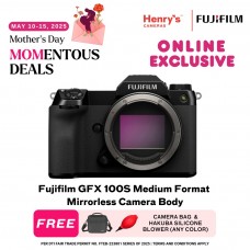 Fujifilm GFX 100S Medium Format Mirrorless Camera Body