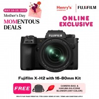 Fujifilm X-H2 with 16-80mm Kit