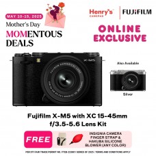 Fujifilm X-M5 with XC 15-45mm f/3.5-5.6 Lens Kit