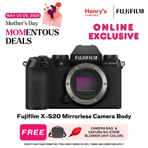 Fujifilm X-S20 Mirrorless Camera Body