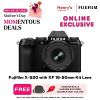 Fujifilm X-S20 with XF 16-50mm Kit Lens Mirrorless Camera 
