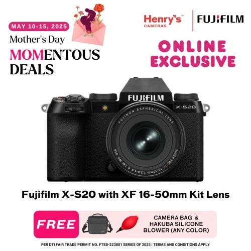 Fujifilm X-S20 with XF 16-50mm Kit Lens Mirrorless Camera 