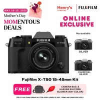 Fujifilm X-T50 15-45mm Kit Digital Mirrorless Camera