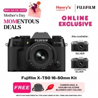 Fujifilm X-T50 16-50mm Kit Digital Mirrorless Camera