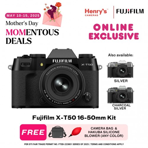 Fujifilm X-T50 16-50mm Kit Digital Mirrorless Camera