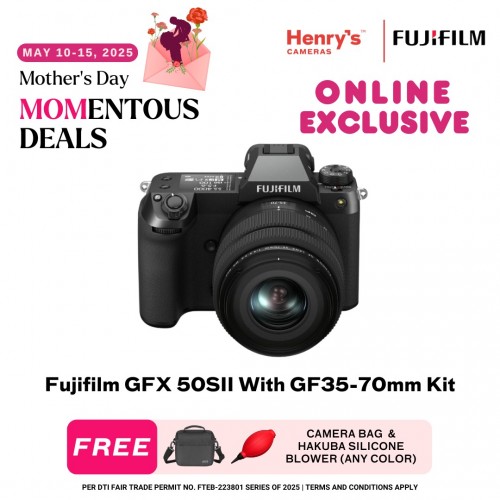 Fujifilm GFX 50SII With GF35-70mm Kit