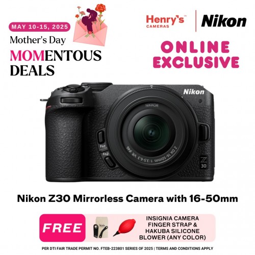 Nikon Z30 Mirrorless Camera with 16-50mm