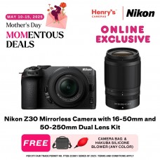 Nikon Z30 Mirrorless Camera with 16-50mm and 50-250mm Dual Lens Kit