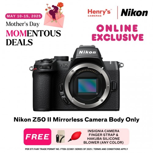 Nikon Z50 II Mirrorless Camera Body Only