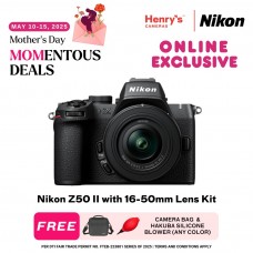Nikon Z50 II with 16-50mm Lens Kit