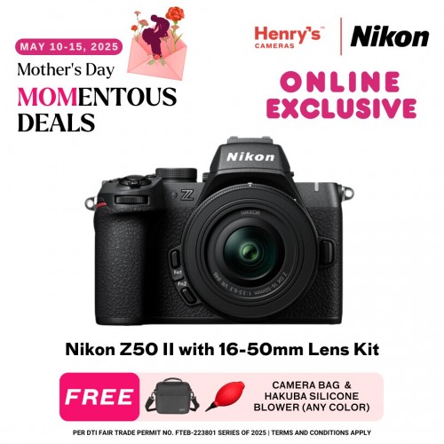 Nikon Z50 II with 16-50mm Lens Kit