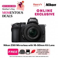 Nikon Z50 Mirrorless with 16-50mm Kit Lens