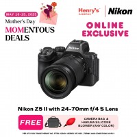 Nikon Z5 II with 24-70mm f/4 S Lens Mirrorless Camera