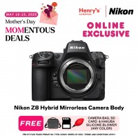 Nikon Z8 Hybrid Mirrorless Camera Body