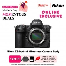 Nikon Z8 Hybrid Mirrorless Camera Body