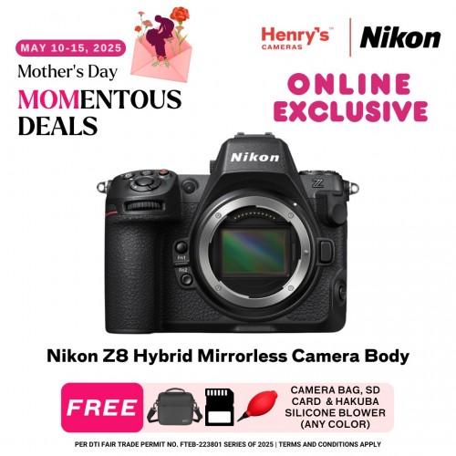 Nikon Z8 Hybrid Mirrorless Camera Body