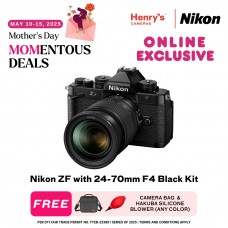 Nikon ZF with 24-70mm F4 Black Kit
